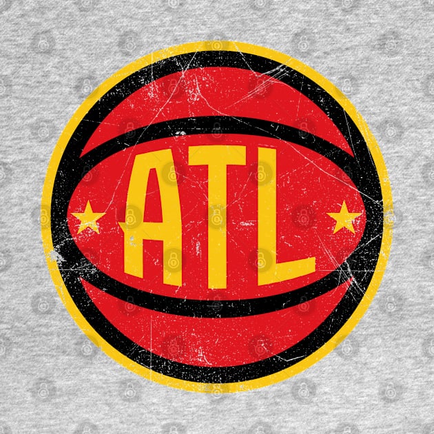 ATL Retro Ball - Black by KFig21